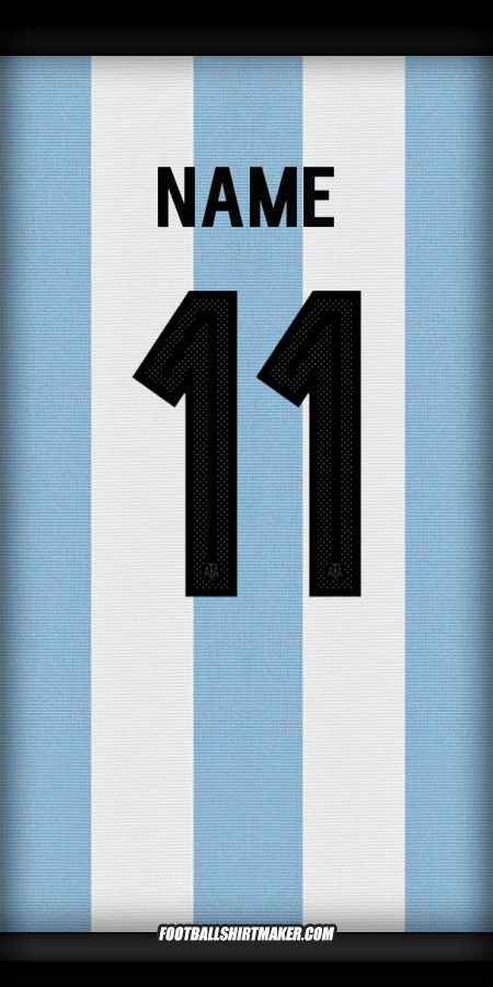 Jersey Argentina 50 Years Adidas -  name - 11