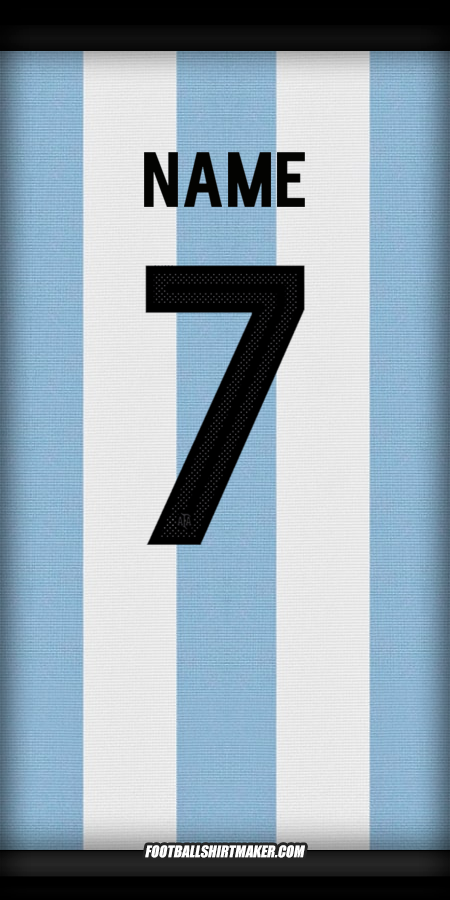 Shirt Argentina 50 Years Adidas -  name - 7