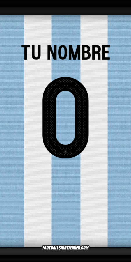 Jersey Argentina 50 Años Adidas -  tu nombre - 0