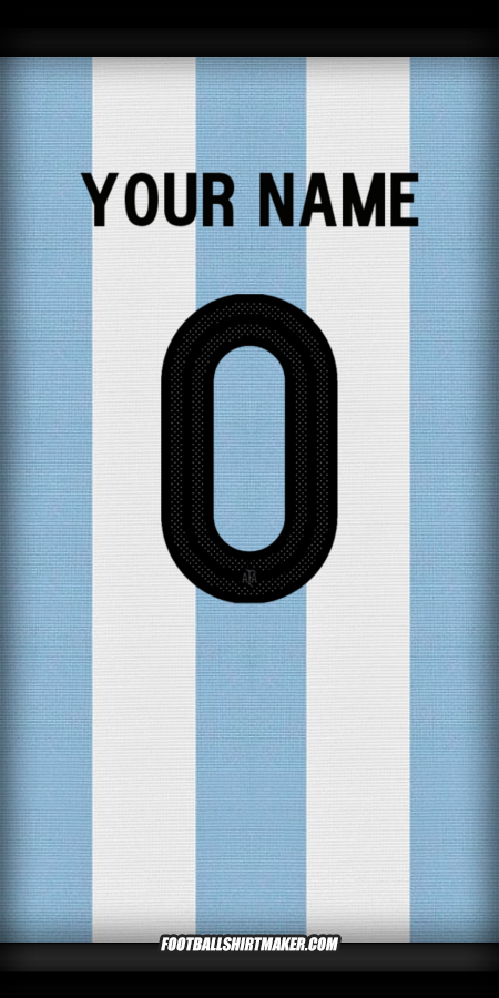 Shirt Argentina 50 Years Adidas -  your name - 0