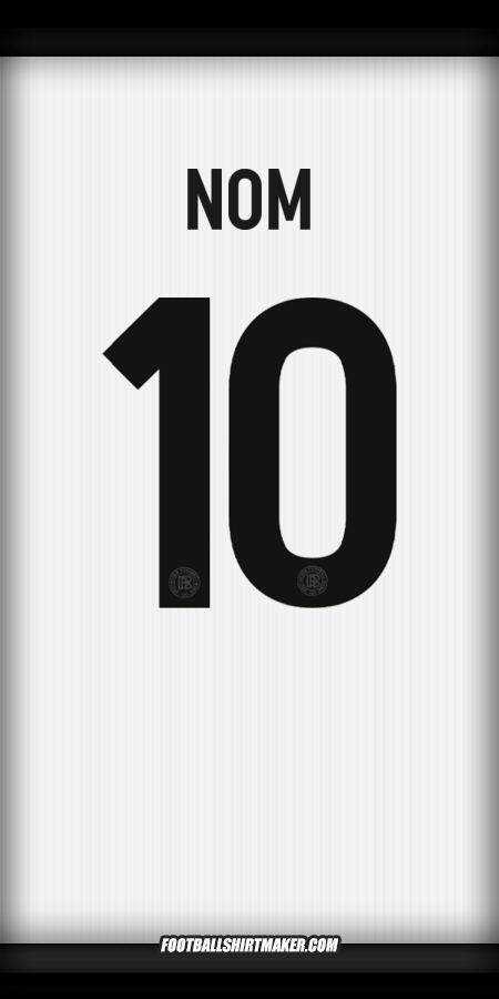 Maillot Allemagne 125th Anniversary -  nom - 10
