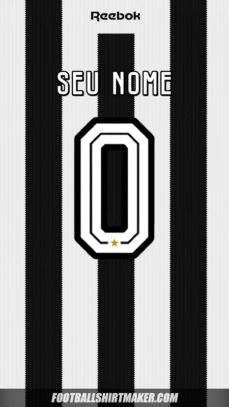 Camisa Botafogo 2024/2025 -  seu nome - 0