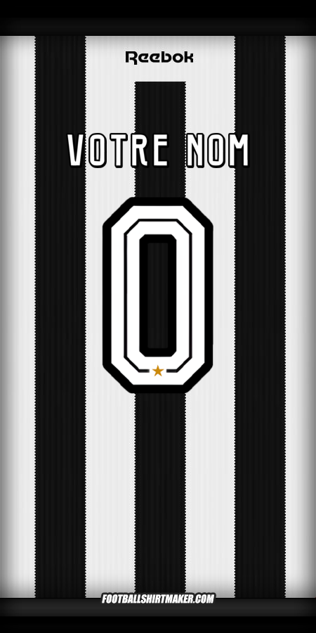 Maillot Botafogo 2024/2025 -  votre nom - 0