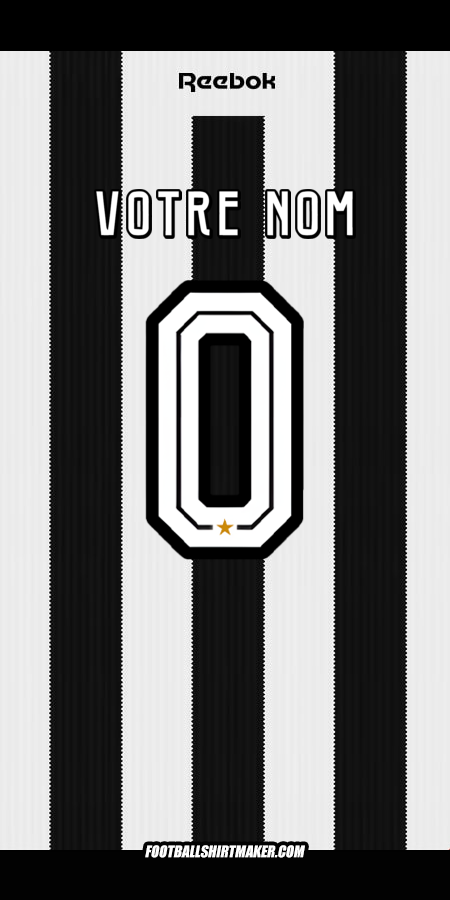 Maillot Botafogo 2024/2025 -  votre nom - 0