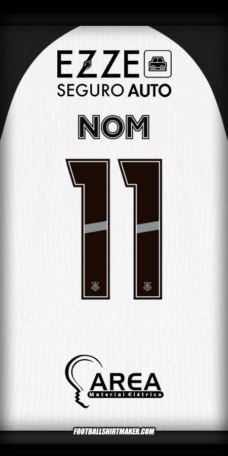 Maillot Corinthians 2025/2026 -  nom - 11