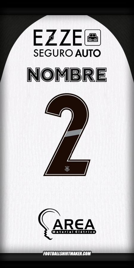 Jersey Corinthians 2025/2026 -  nombre - 2