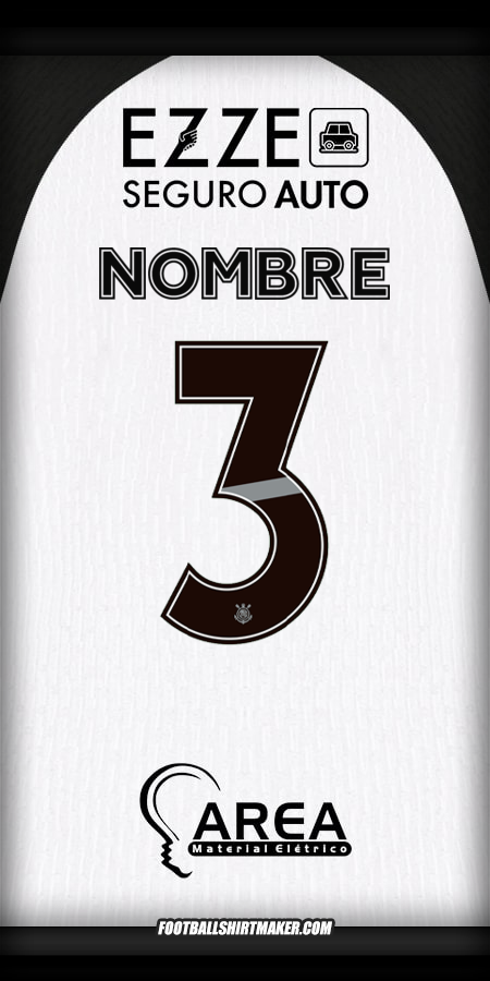 Camiseta Corinthians 2025/2026 -  nombre - 3