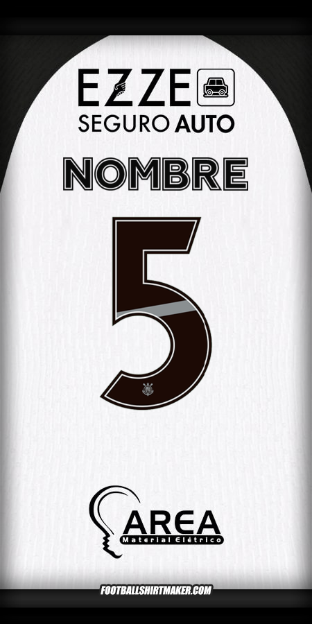 Jersey Corinthians 2025/2026 -  nombre - 5