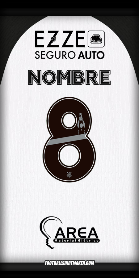 Camiseta Corinthians 2025/2026 -  nombre - 8