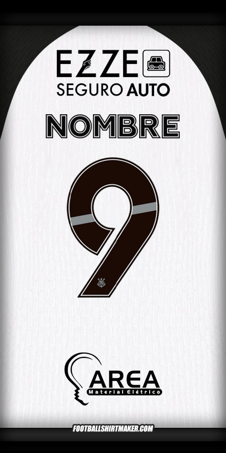 Jersey Corinthians 2025/2026 -  nombre - 9