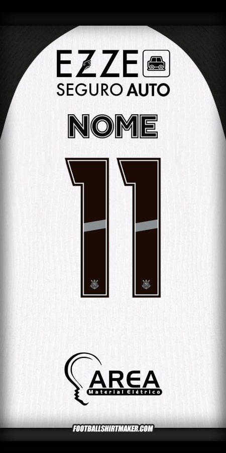 Camisola Corinthians 2025/2026 -  nome - 11