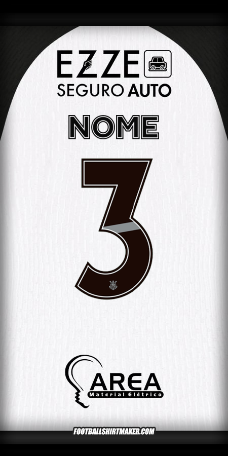 Maglia Corinthians 2025/2026 -  nome - 3