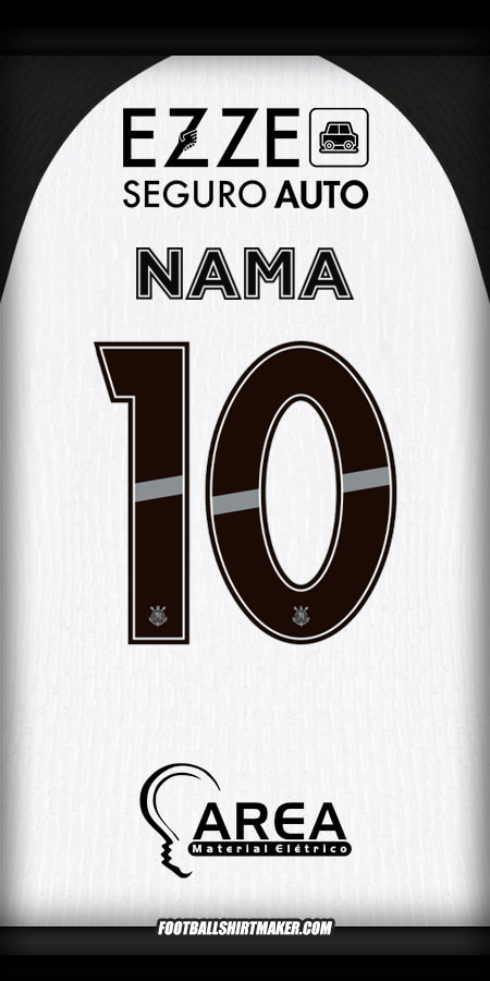 Jersey Corinthians 2025/2026 -  nama - 10