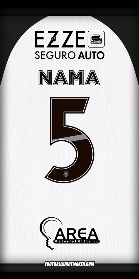 Jersey Corinthians 2025/2026 -  nama - 5