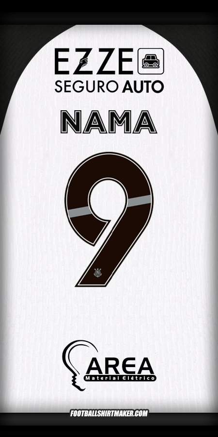 Jersey Corinthians 2025/2026 -  nama - 9
