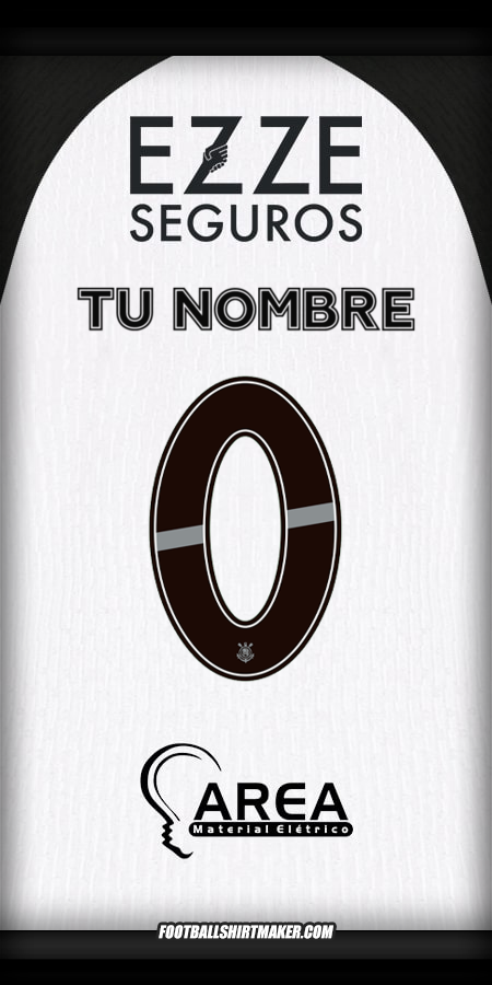 Jersey Corinthians 2025/2026 -  tu nombre - 0