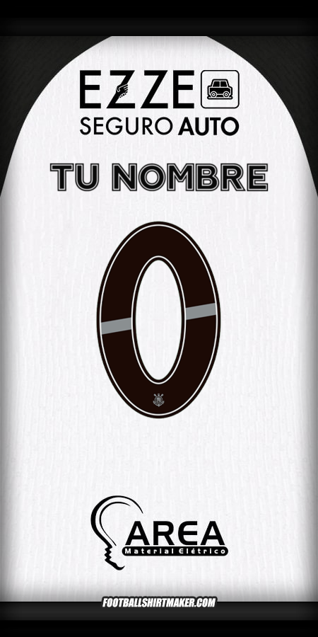 Camiseta Corinthians 2025/2026 -  tu nombre - 0