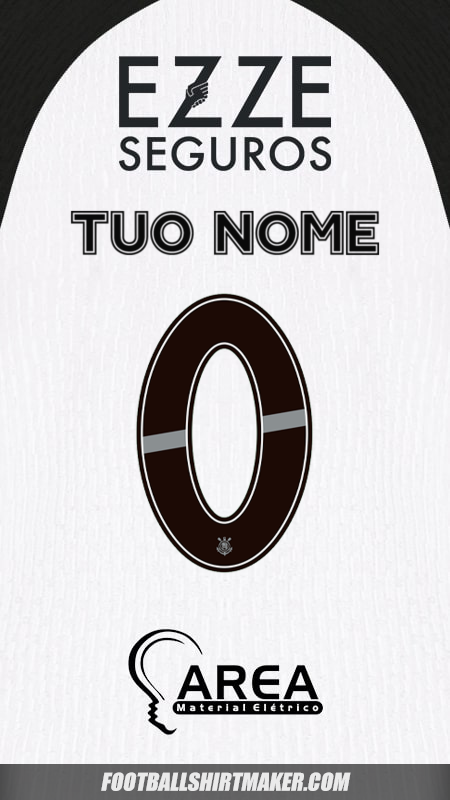 Maglia Corinthians 2025/2026 -  tuo nome - 0