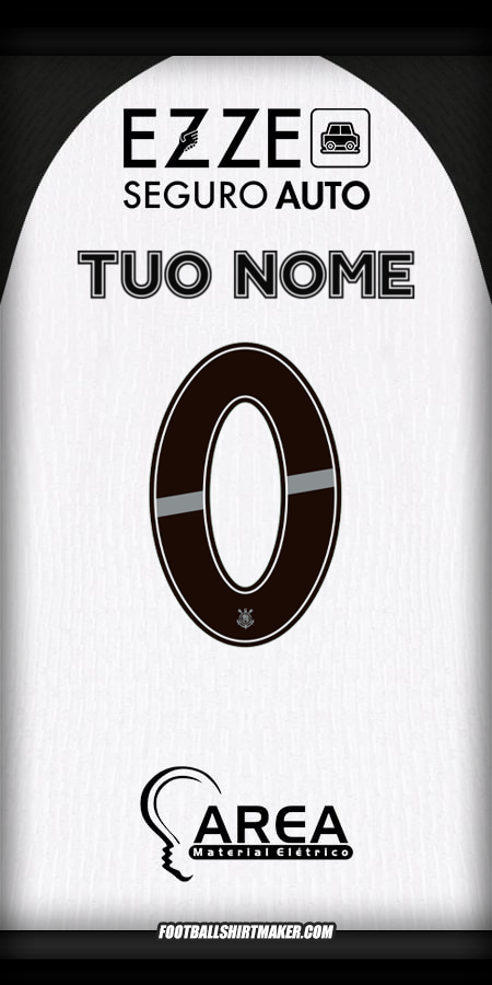 Maglia Corinthians 2025/2026 -  tuo nome - 0
