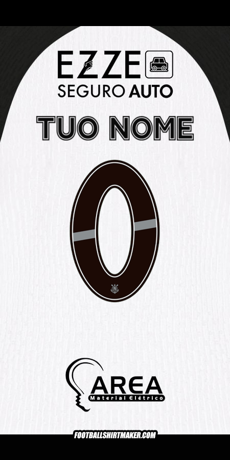 Maglia Corinthians 2025/2026 -  tuo nome - 0