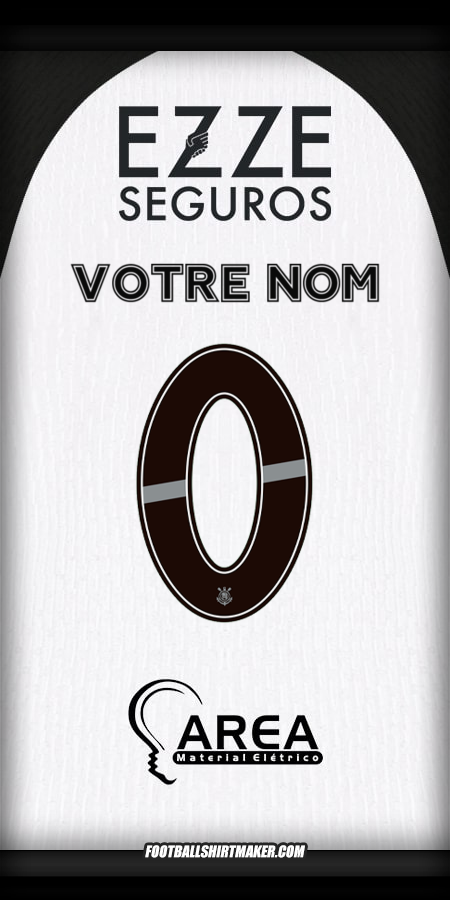 Maillot Corinthians 2025/2026 -  votre nom - 0