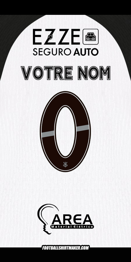 Maillot Corinthians 2025/2026 -  votre nom - 0