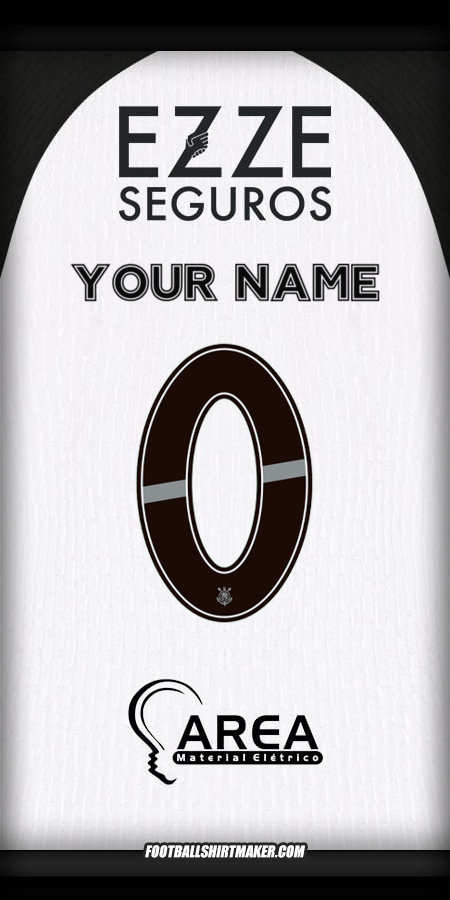 Jersey Corinthians 2025/2026 -  your name - 0