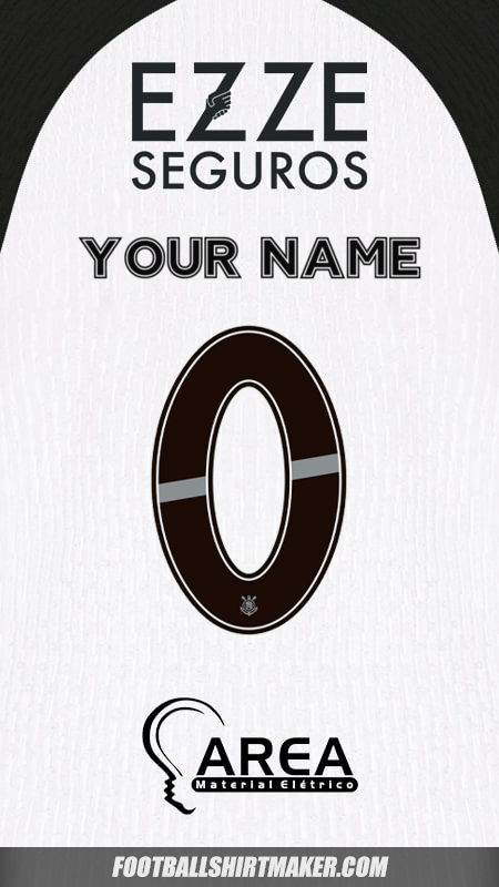 Shirt Corinthians 2025/2026 -  your name - 0