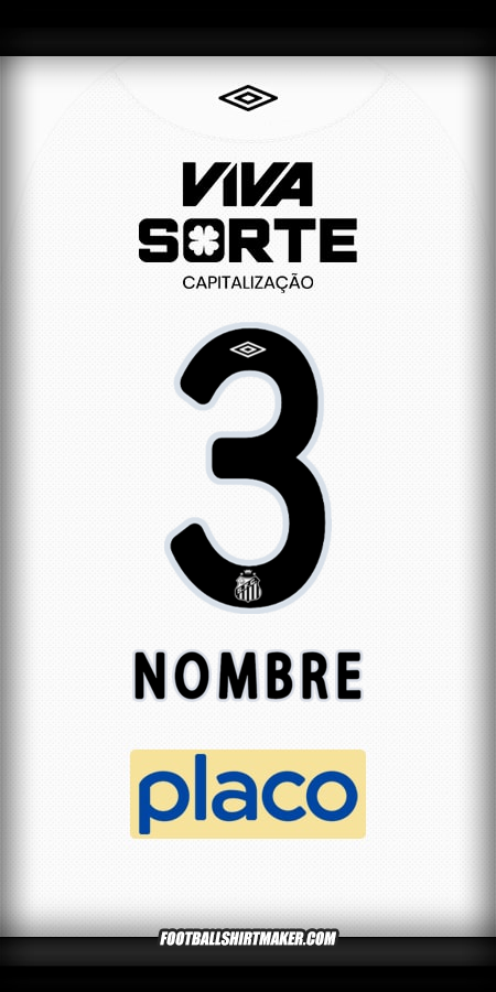 Jersey Santos FC 2025/2026 -  nombre - 3