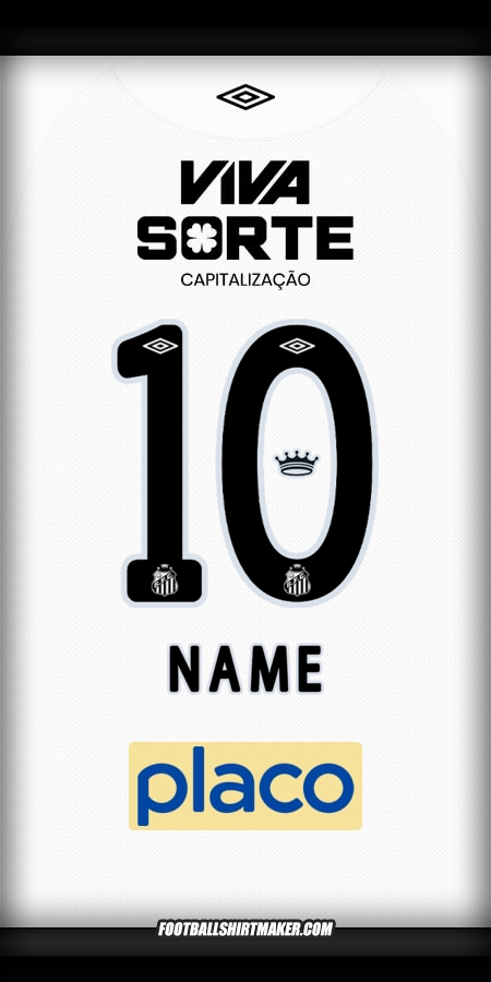Trikot Santos FC 2025/2026 -  name - 10