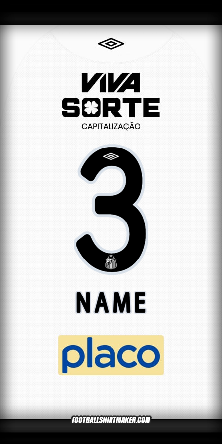 Trikot Santos FC 2025/2026 -  name - 3