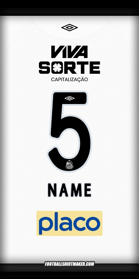 Jersey Santos FC 2025/2026 -  name - 5