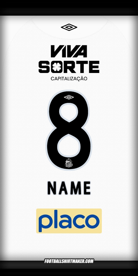 Trikot Santos FC 2025/2026 -  name - 8