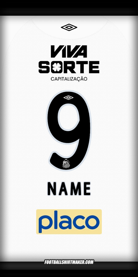 Trikot Santos FC 2025/2026 -  name - 9