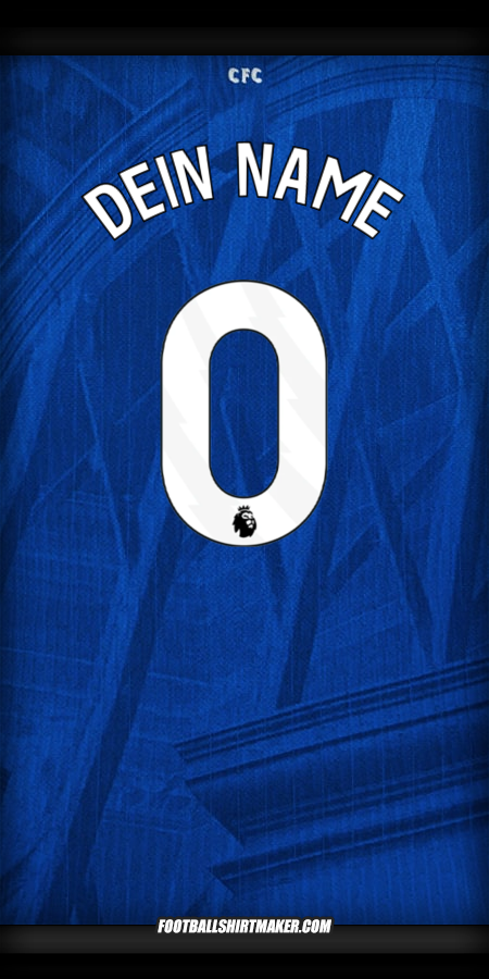 Trikot Chelsea 2025/2026 -  dein name - 0