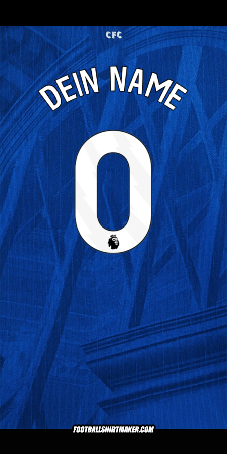 Trikot Chelsea 2025/2026 -  dein name - 0