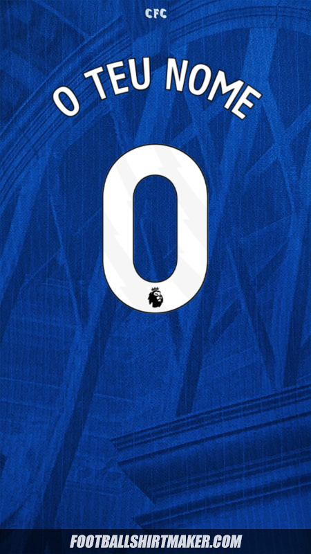 Camisola Chelsea 2025/2026 -  o teu nome - 0