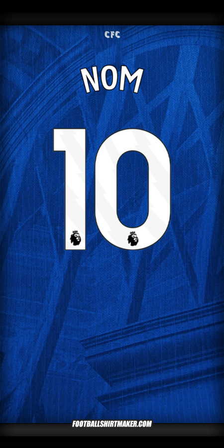 Maillot Chelsea 2025/2026 -  nom - 10