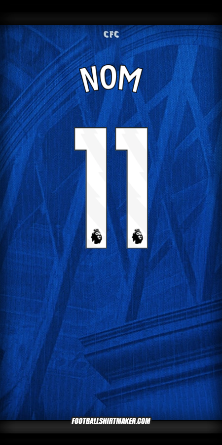 Maillot Chelsea 2025/2026 -  nom - 11