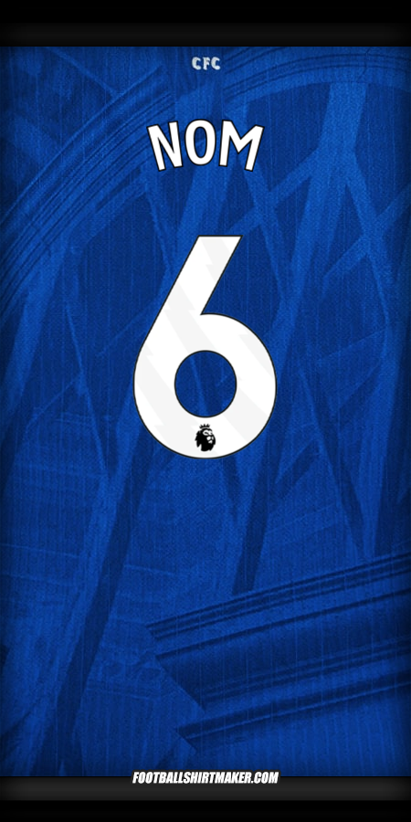 Maillot Chelsea 2025/2026 -  nom - 6