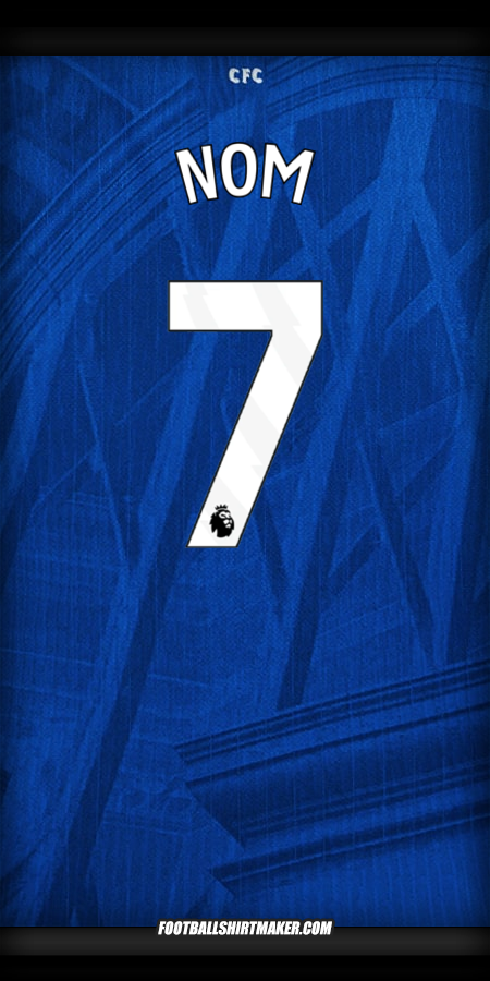 Maillot Chelsea 2025/2026 -  nom - 7