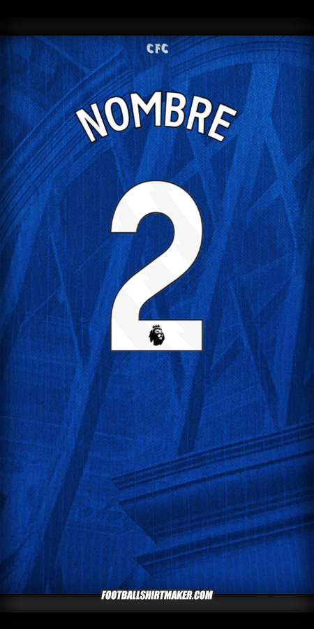 Jersey Chelsea 2025/2026 -  nombre - 2