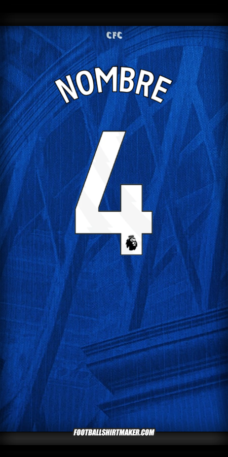 Camiseta Chelsea 2025/2026 -  nombre - 4