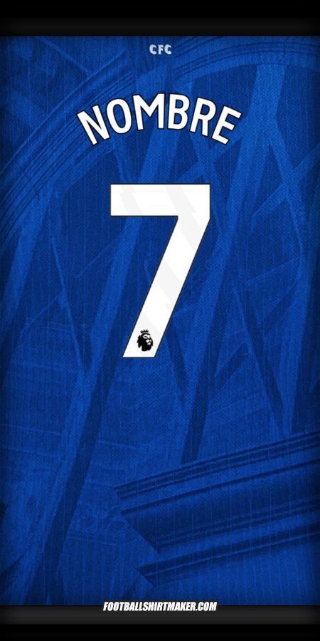 Jersey Chelsea 2025/2026 -  nombre - 7