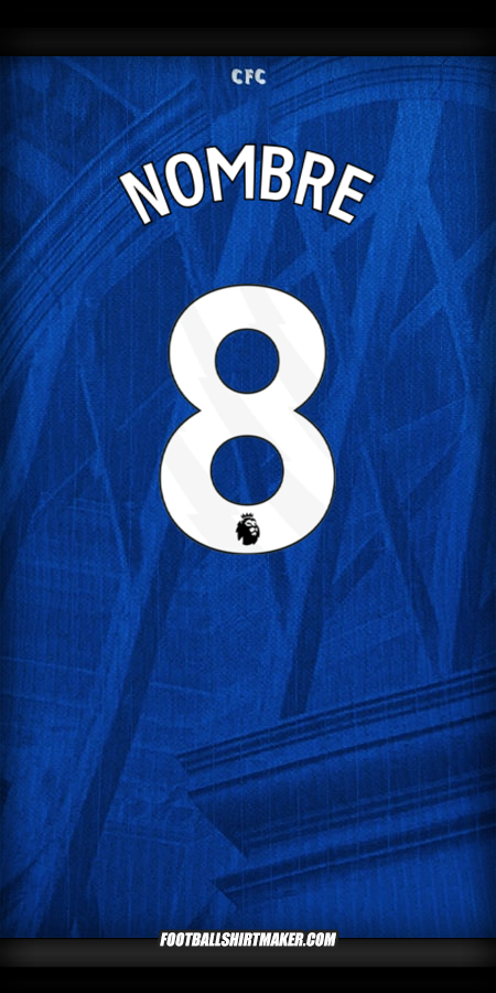 Jersey Chelsea 2025/2026 -  nombre - 8