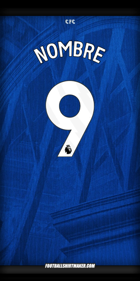 Camiseta Chelsea 2025/2026 -  nombre - 9