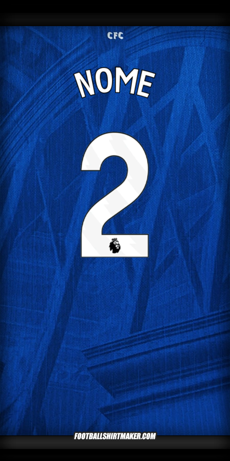 Camisa Chelsea 2025/2026 -  nome - 2