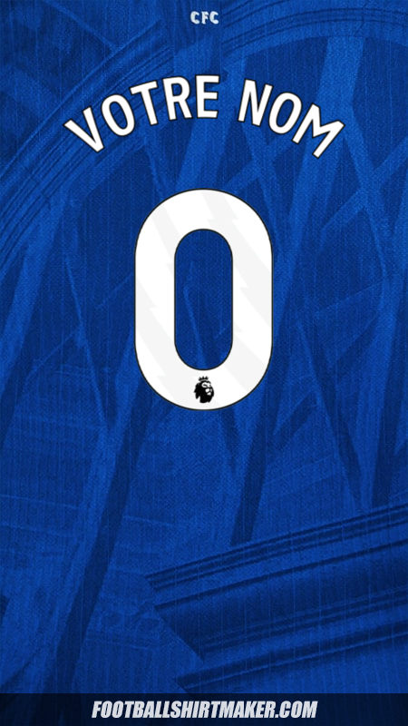 Maillot Chelsea 2025/2026 -  votre nom - 0