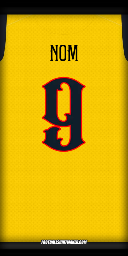 Maillot Équateur Centenaire 2025 -  nom - 9