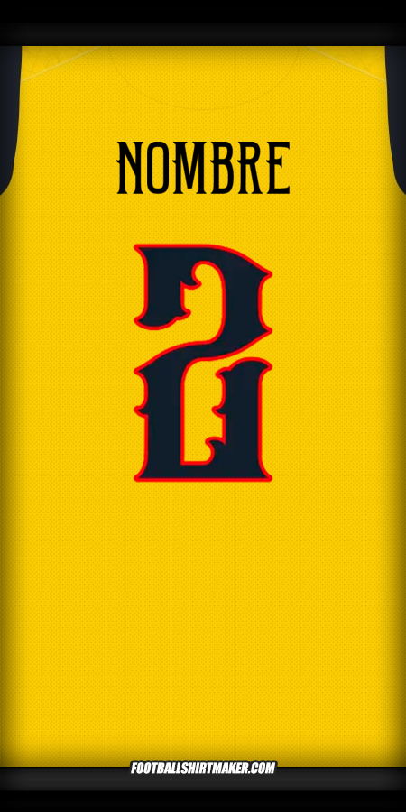 Jersey Ecuador Centenario 2025 -  nombre - 2